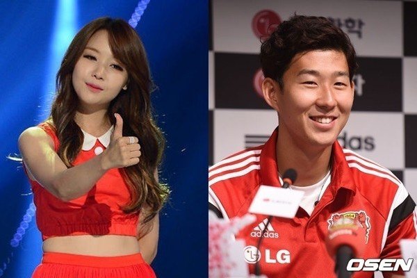 ม นอา Min Ah แห ง Girl S Day ยอมร บ เล กก บแฟนหน มน กเตะ ซนฮ งม น Son Heung Min แล ว