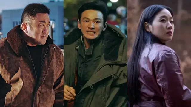 Ma Dong Seok .Hwang Jung Min, Kim Go Eun
