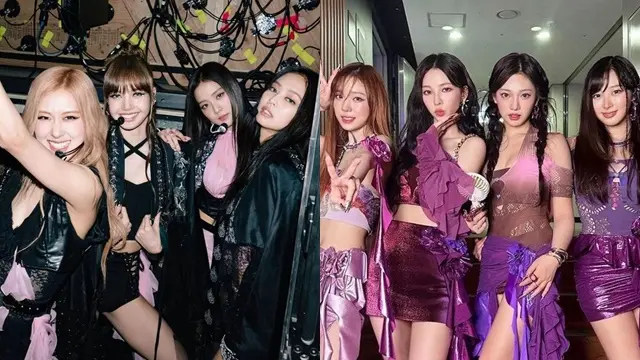 blackpink ,aespa
