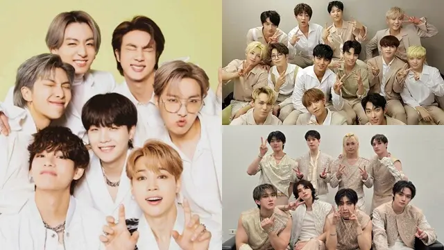 BTS , Seventeen ,Stray Kids
