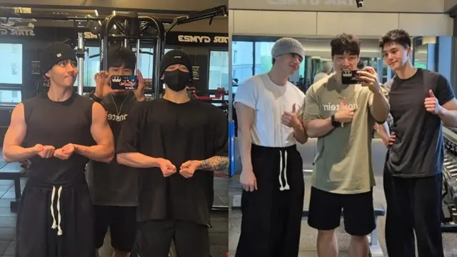 V, Jungkook, Song Kang