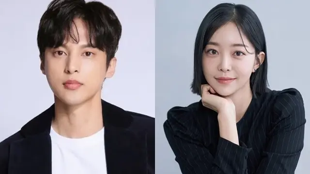 Yoon Sun Woo and Kim Ga Eun