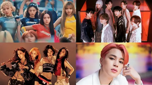 BLACKPINK, Stray Kids, aespa, จีมิน ,Jimin