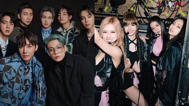 bts ,blackpink