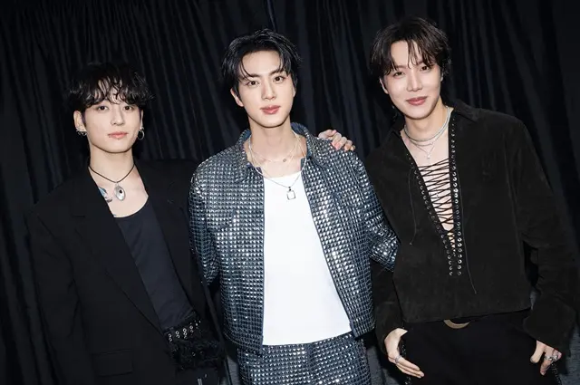 Jin ,Jungkook, J-Hope
