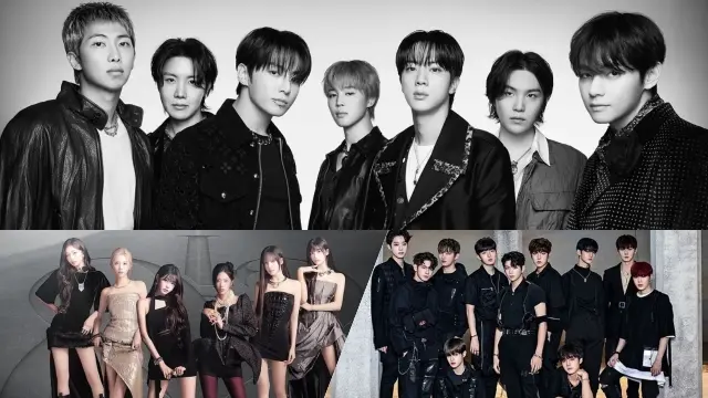 BTS, IVE ,Wanna One